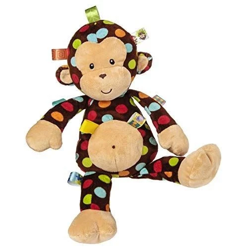 Vintage Taggies Big Dazzle Dots Soft Toy, Monkey