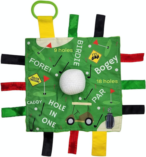 Baby Jack Golf Lovey with Tags