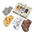 Baby Aspen Sock Safari Baby Socks Set 0-6 Months