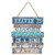 Beachcombers Heaven Closer 6 Slat Sign