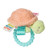 Taggies Soft Baby Rattle with Soothing Teether Ring and Sensory Tags,  Tippy Turtle