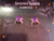 Ganz Spooky Spider Post earrings purple
