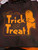 black Halloween trick or treat bag