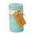 Sullivans Vance Kitira Timber Candle, Sea Green, 6 Inch Pillar Large Candle 100 Hour Burn Time, Unscented Dripless Candles for Home and Table Décor (CT246SEA)