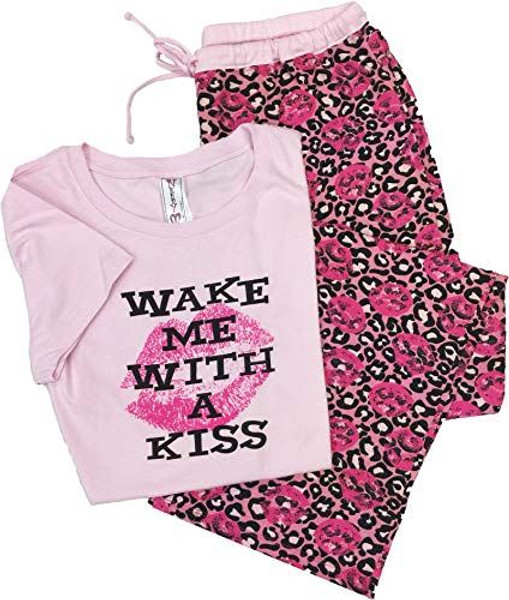 Mccc Sportswear, Wake Me Pajama Set, Pink