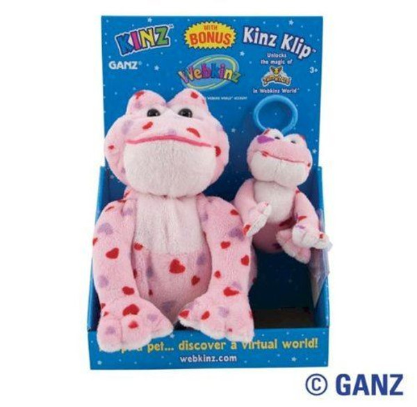 Webkinz Love Frog Kinz & Klip in Box