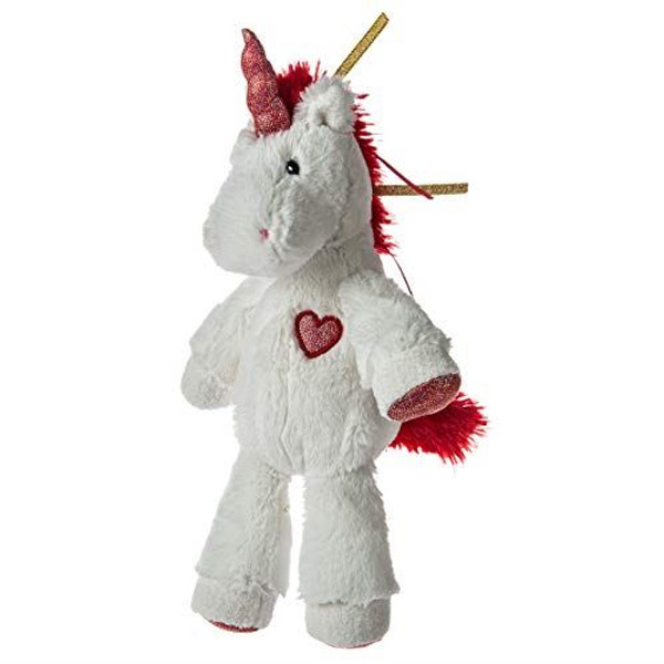 Mary Meyer FabFuzz Stuffed Animal Soft Toy, 9-Inches, Valentine Flicker Unicorn