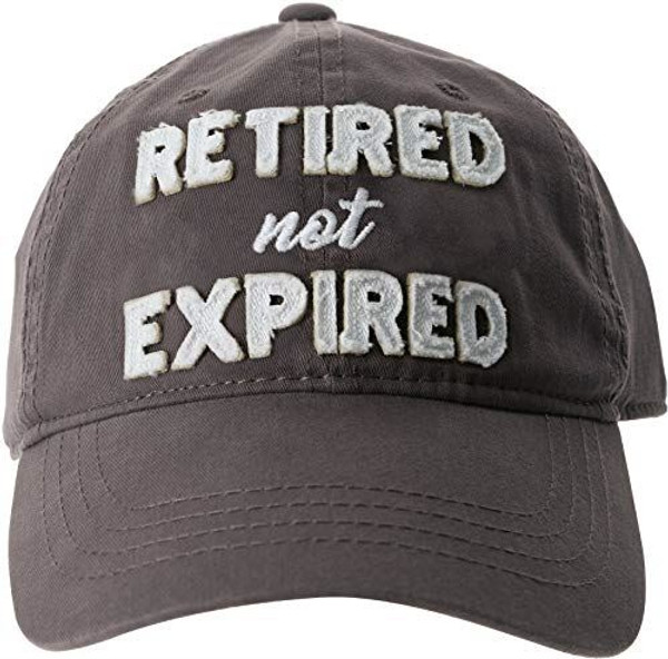 Pavilion Gift Company Retired Not Expired-Gray Adjustable Hat, One Size