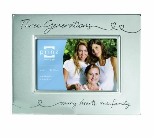 PRINZ Sentiments Three Generations Photo Frame