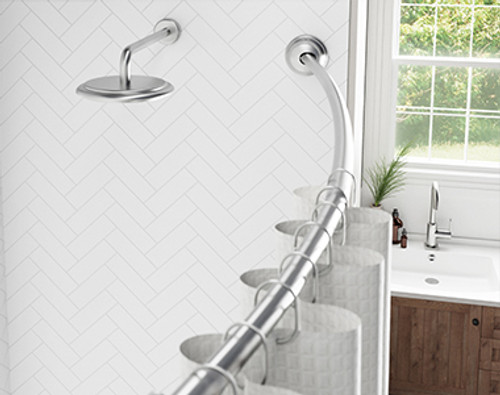 Dual-Mount Shower Rods