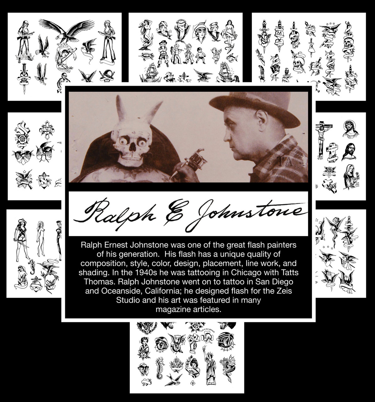 Vintage Tattoo Flash  Traditional  Books  Books  Gentlemans Tattoo Flash