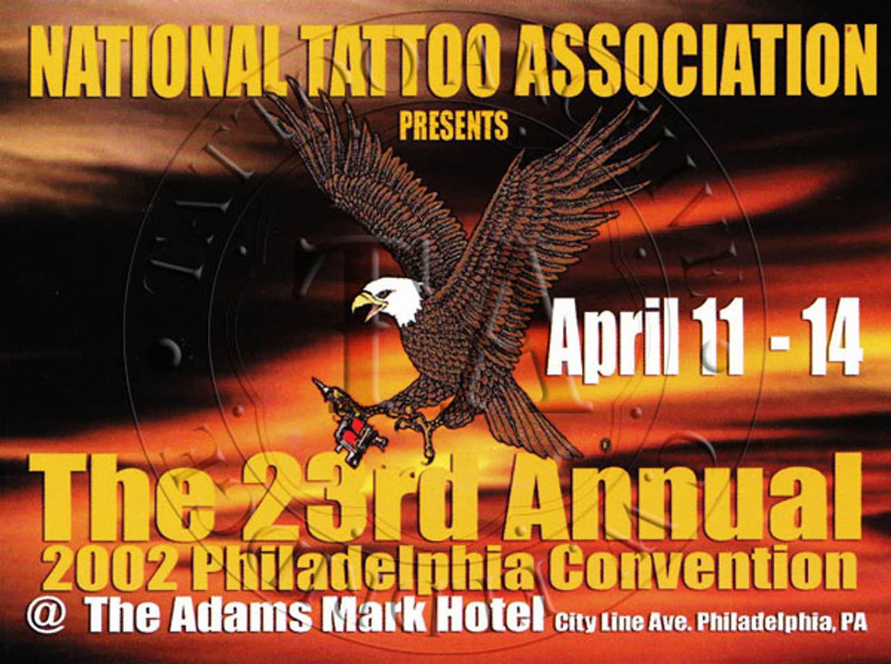 National Tattoo Association Postcard - Tattoo Archive