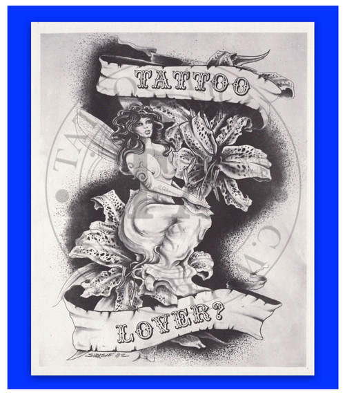 Original Copy of Tattoo Advocate and Shotsie Gorman Business Card