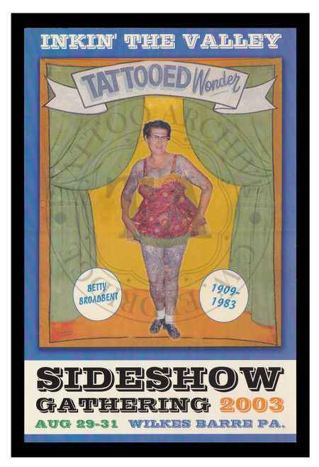 Original Betty Broadbent Poster