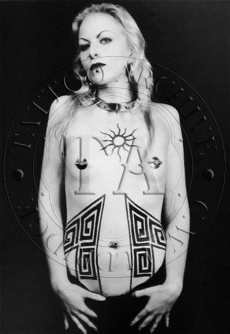 Tattooed Woman Poster - 4