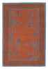 Craftsman Rose and Wisteria Cantaloupe Rug
