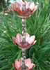 Lotus Copper Rain Chain