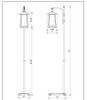 Baldwin Floor Lamp Size