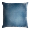 Denim Ombre Velvet Pillow By Kevin O'Brien Studio