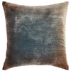 Gunmetal Ombre Velvet Pillow By Kevin O'Brien Studio