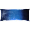 Midnight Ombre Bolster Velvet Pillow By Kevin O'Brien Studio