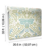 Butterfly Garden Wallpaper AC9164- Pastel Size