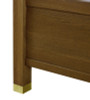 Surrey Hills Upholstered Panel Bed by Stickley Detail