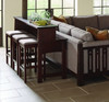 Stickley Stool with Gathering Island