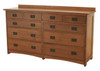 American Mission 10 Drawer Grand Chest AMW-6510-F