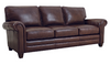 Arlington Leather Sofa by Stickley