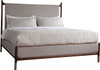 Walnut Grove Upholstered Queen Size Bed