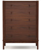 Walnut Grove Five-Drawer Tall Chest 