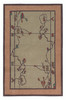 Craftsman Rose and Wisteria Spring Rug