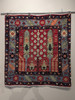 Double Tree Red Field 4x4 Hand Knotted Rug