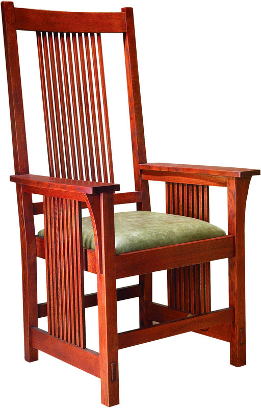 Shop our Mission Spindle Arm Chair by Stickley
