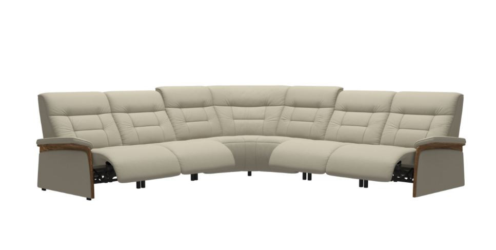 Stressless Mary V2 Sectional C22 with power seats and Adjustable