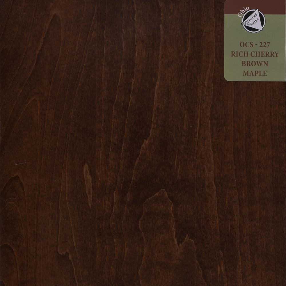 OCS 227 - RICH CHERRY - Brown Maple