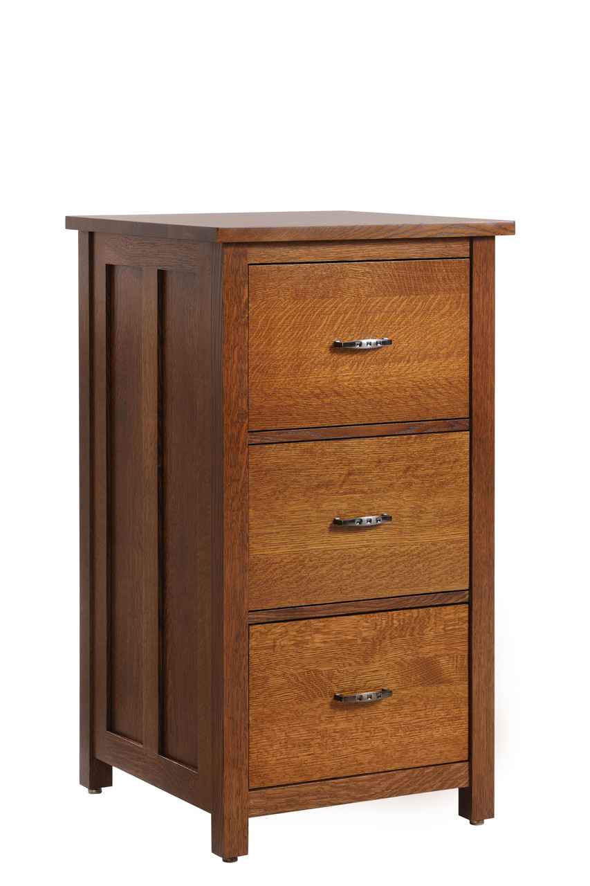 Coventry 3 Drawer File Cabinet The Mission Motif