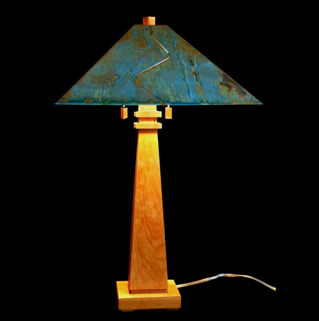 mission table lamp