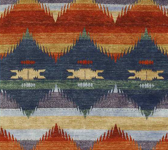 Ombre Rug SW13 The Mission Motif