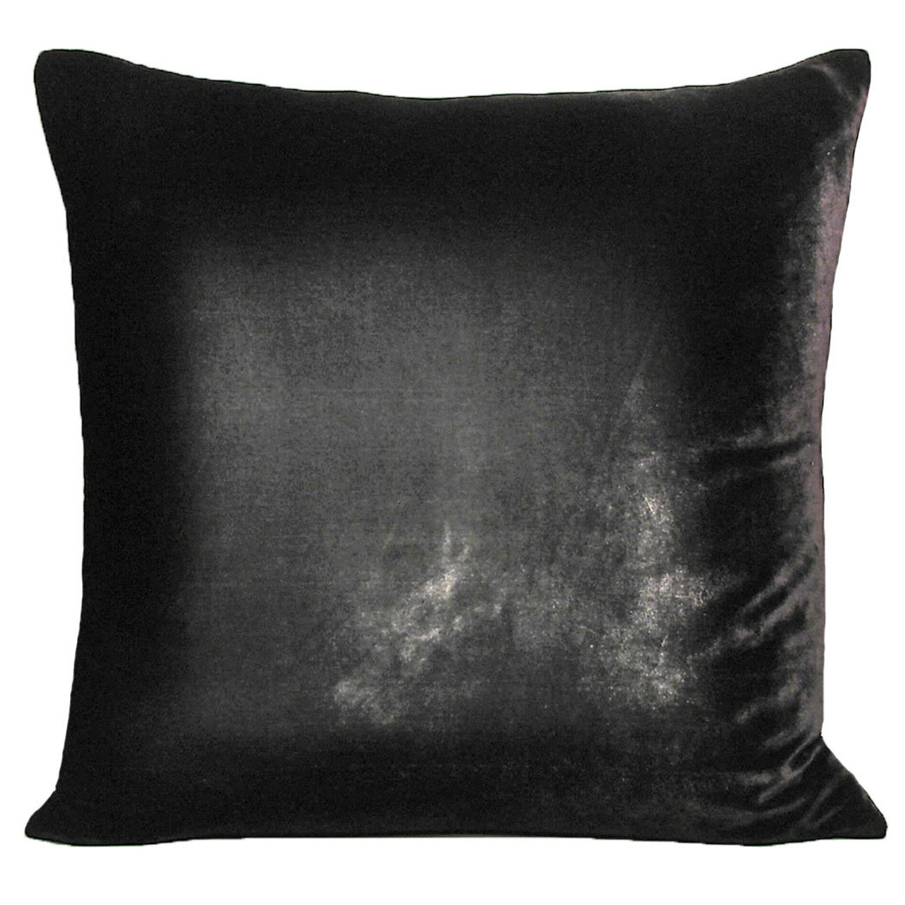 Ombre Silver Decorative Pillow by Kevin O'Brien