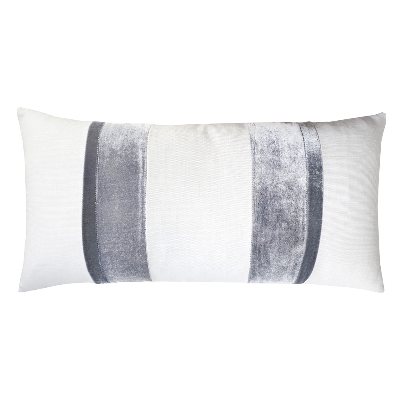 white oblong pillow