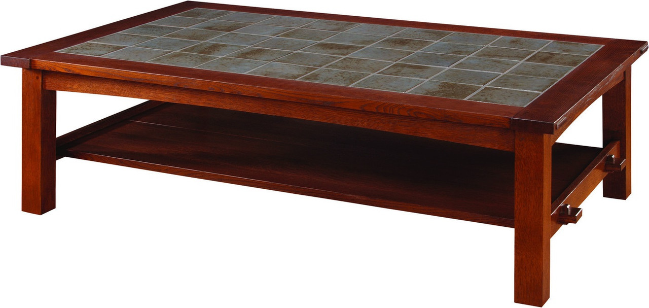 Stickley Tile Top Cocktail Table 89581