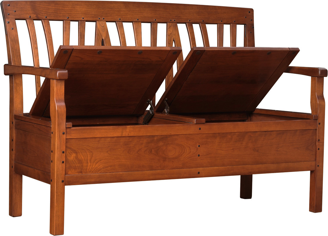 Blacker House Shoe Bench by Stickley