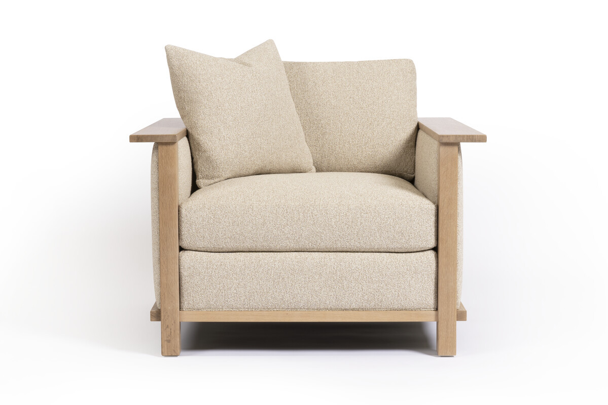 Shop our Surrey Hills WoodFrame Lounge Chair by Stickley