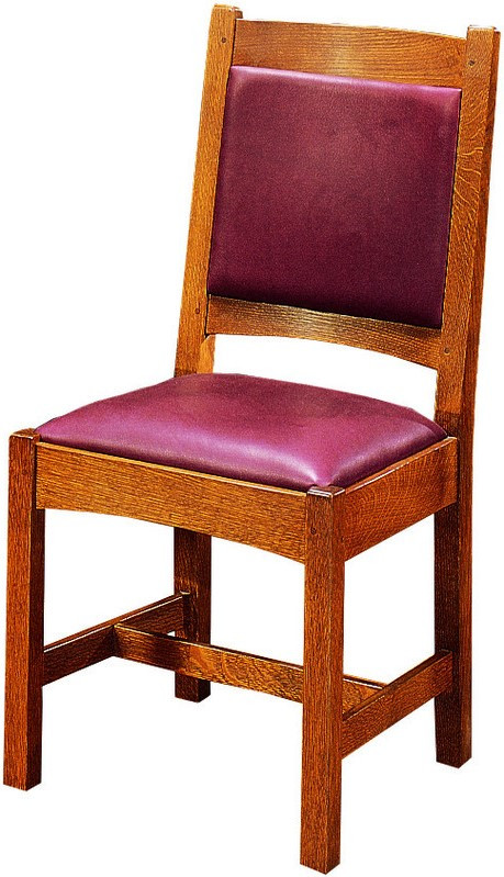 Shop our Upholstered Back Cottage Side Chair by Stickley