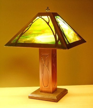 Table Lamp - Art Nouveau Design