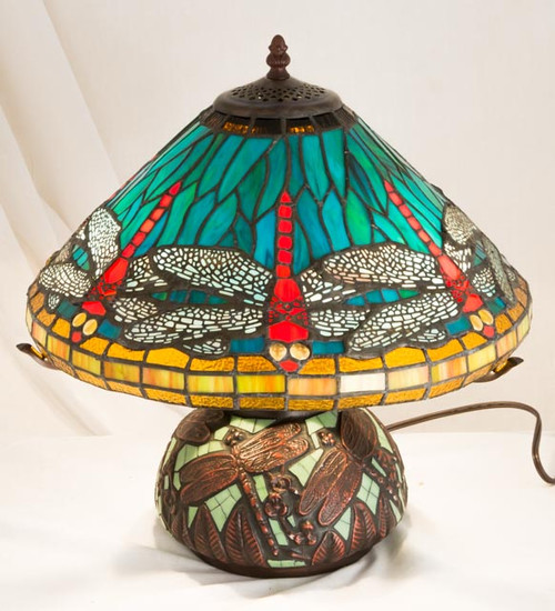 Mosaic Dragonfly Table Lamp 27159-M (
