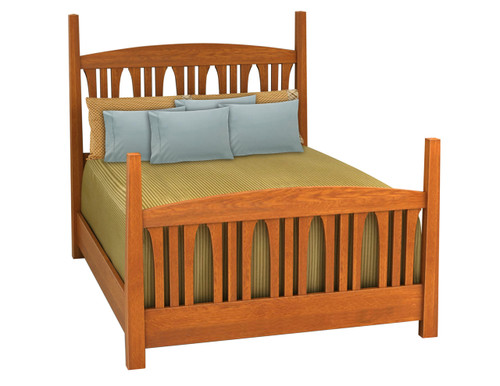 Balcombe Art Nouveau Bed Js4604 Dd