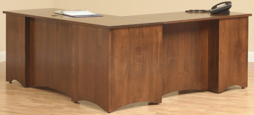 650 Prairie Mission Corner Desk with 641 Hutch for Sale in Dayton